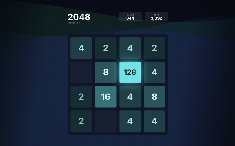 Satisfying 2048